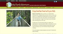 Desktop Screenshot of globalfamilyadventures.com